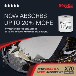 Kimberly-Clark Professional&trade;&nbsp;WypAll&trade; X70 Wipers